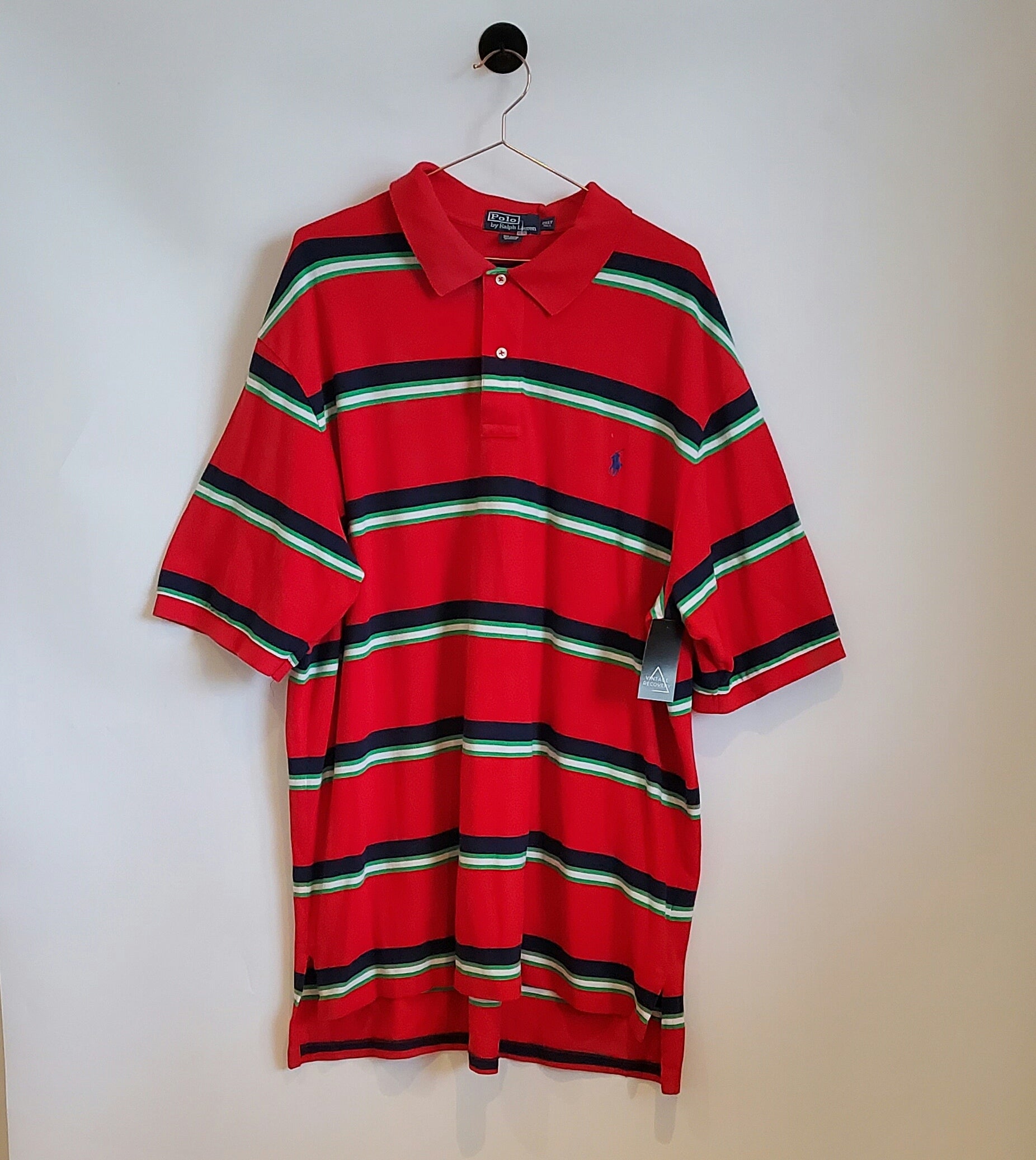 Men s Vintage Ralph Lauren Polo Shirt Size XXL