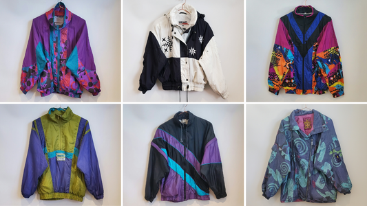 Elevate Your Winter Fit with our Vintage Windbreakers