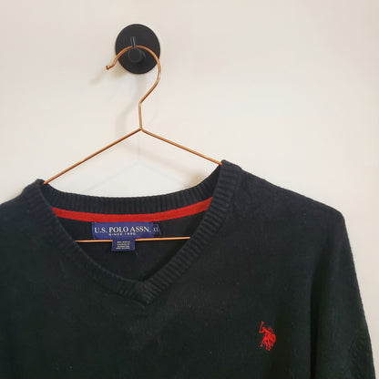 Retro U.S Polo Assn Knit Jumper | Size XXL