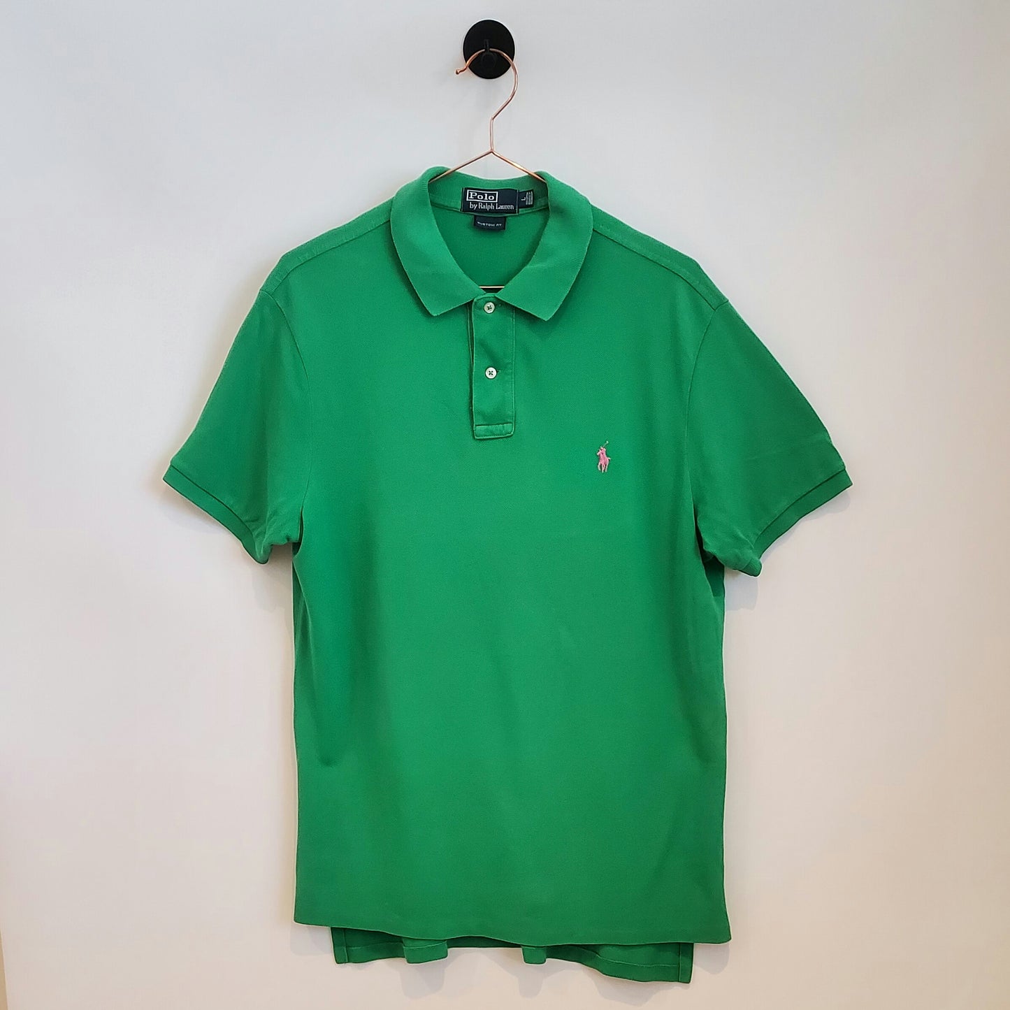 Pre-Loved Ralph Lauren Custom Fit Polo Shirt | Size L