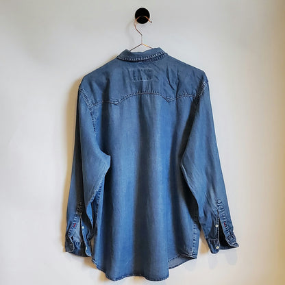 Men's Vintage 90s Joop Jeans Denim Shirt | Size M