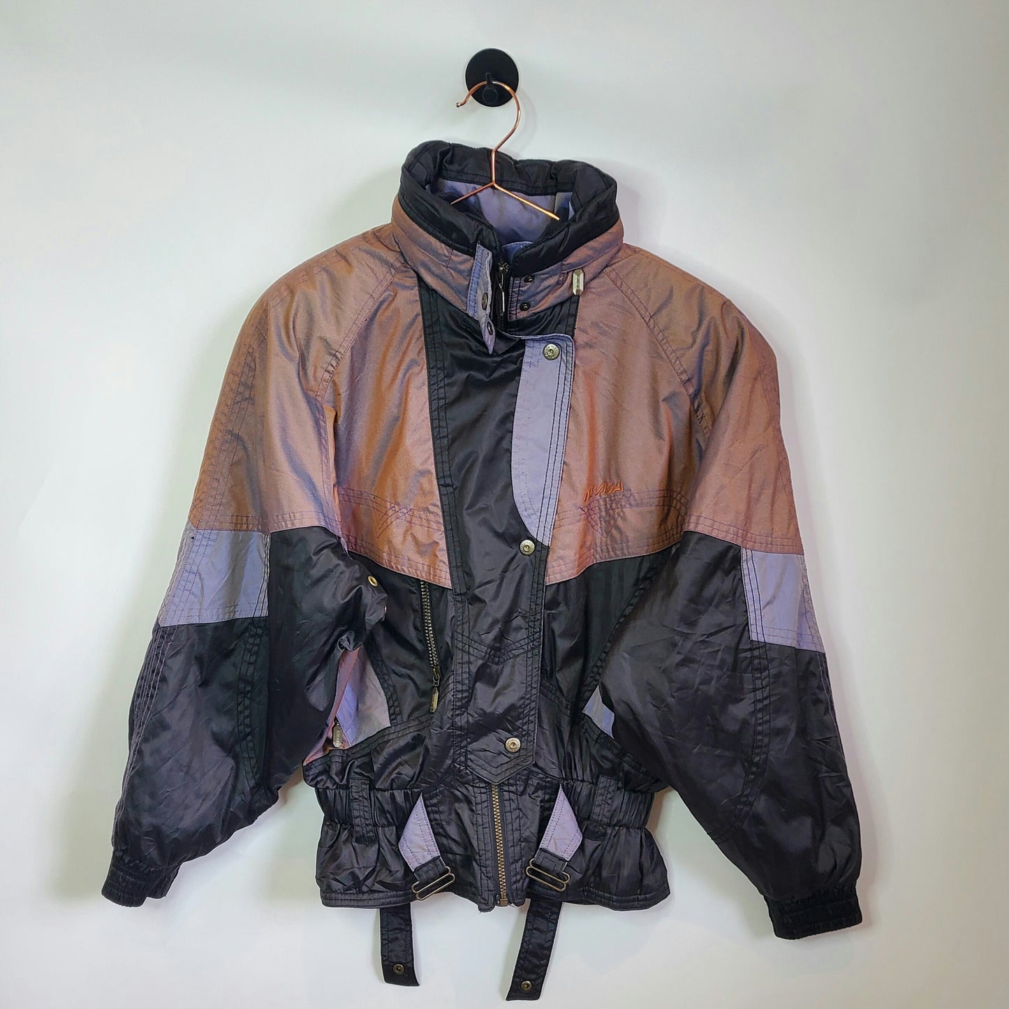 Vintage 90's Snitched Waist Ski Jacket | Size 12