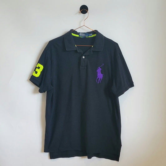 Vintage 90s Ralph Lauren Polo Shirt | Size XL