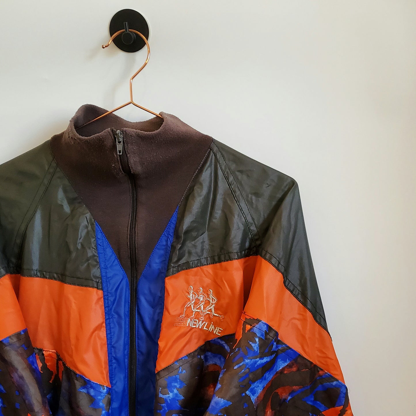 Vintage 90s Crazy Festival Windbreaker Jacket | Size XL
