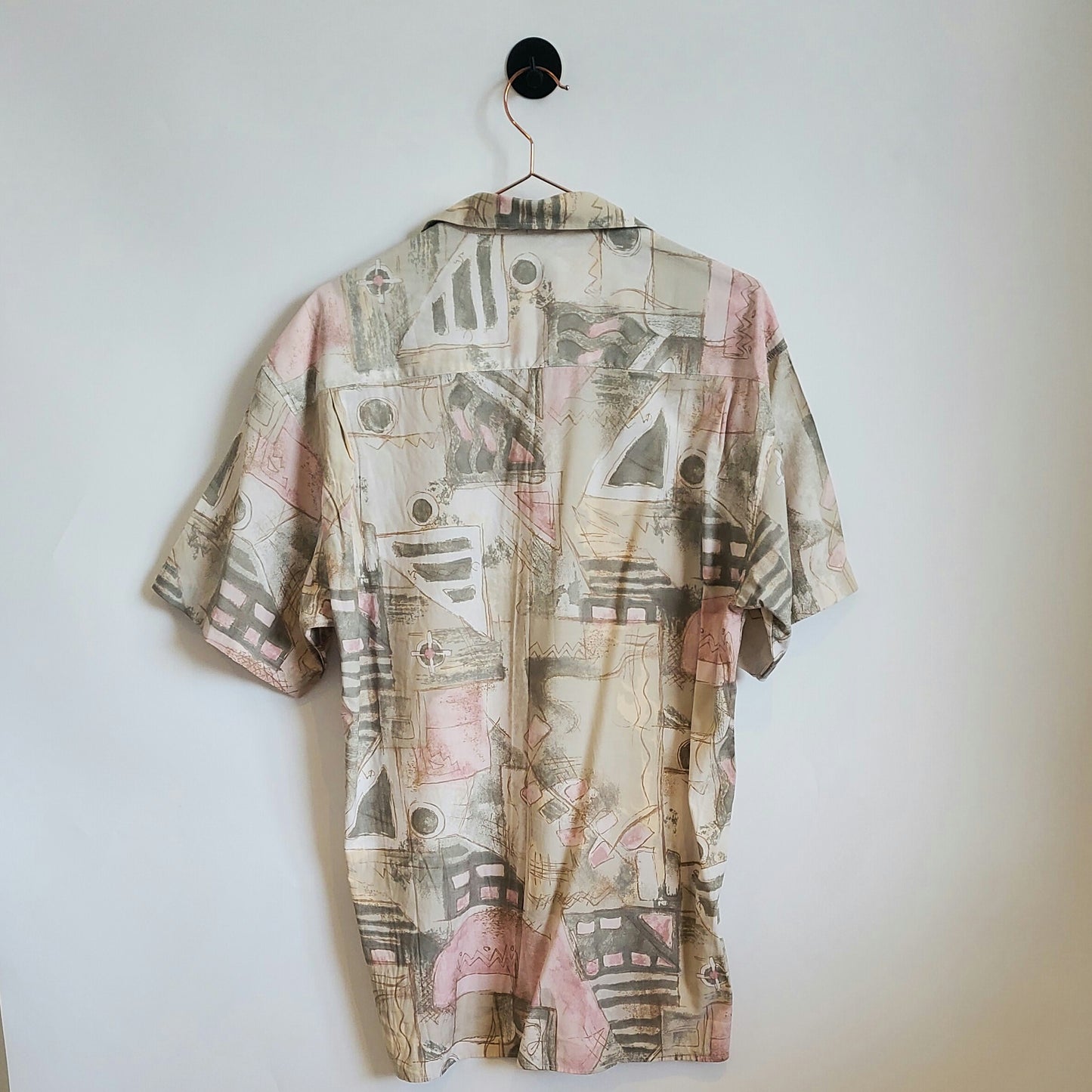 Vintage 90s Funky Print Festival Shirt | Size M