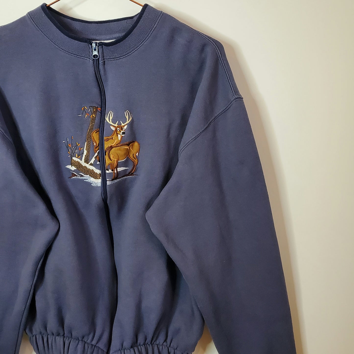 Vintage 90's Reworked Deer Sweatshirt | Size 12