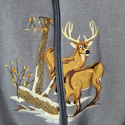 Vintage 90's Reworked Deer Sweatshirt | Size 12