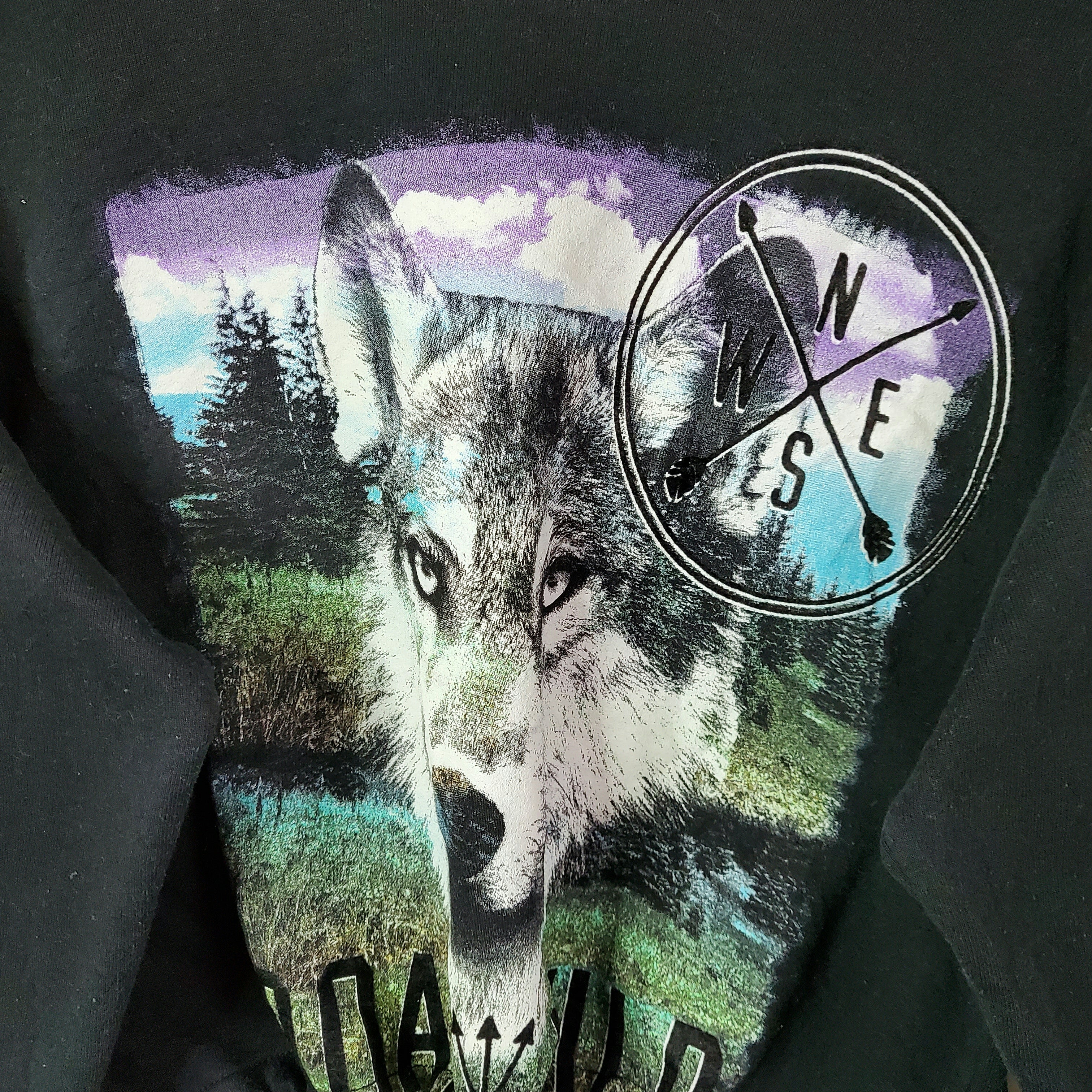 Palm angels wolf clearance hoodie