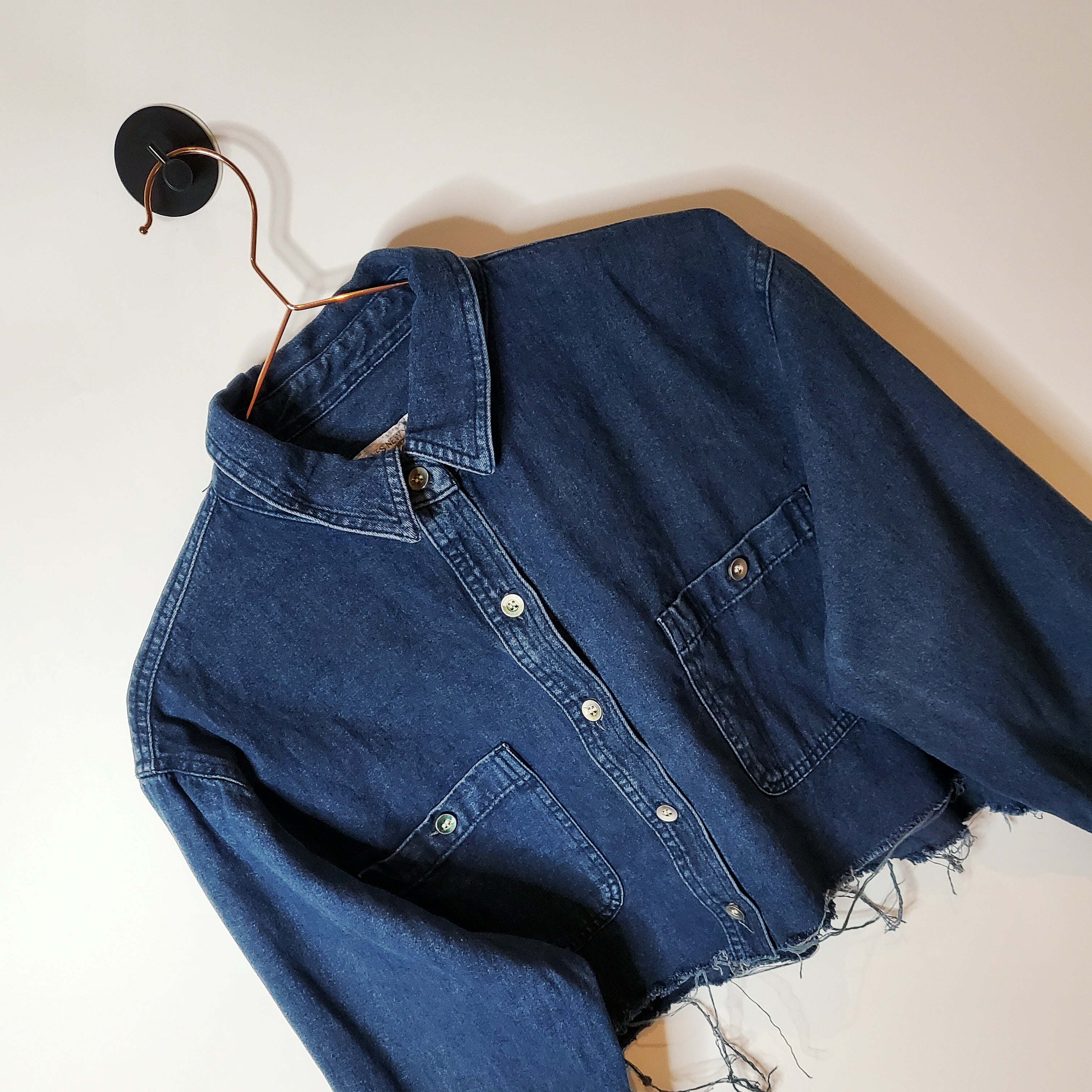 Denim shirt best sale size 16