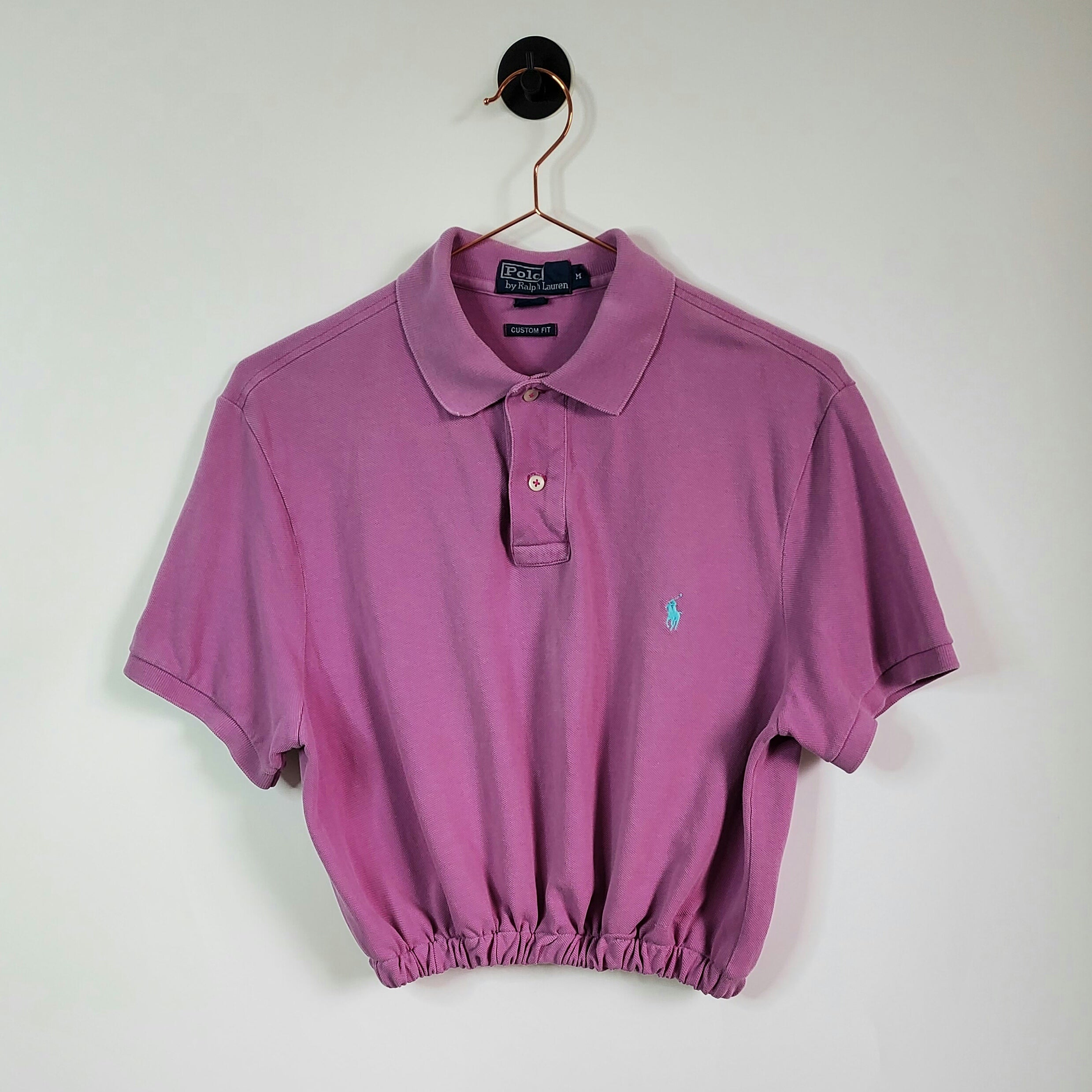 Vintage polo sale crop tee