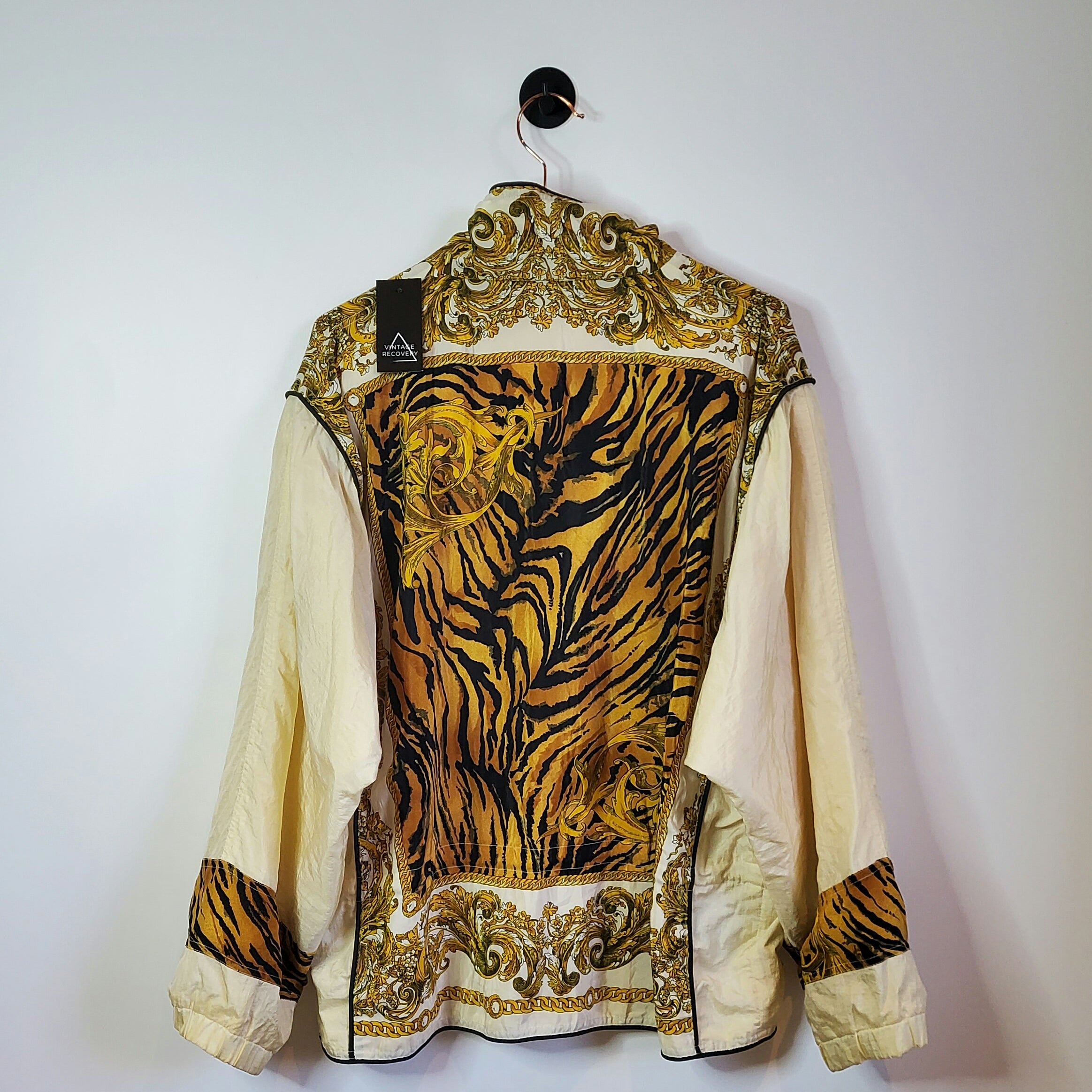 Animal print windbreaker sale