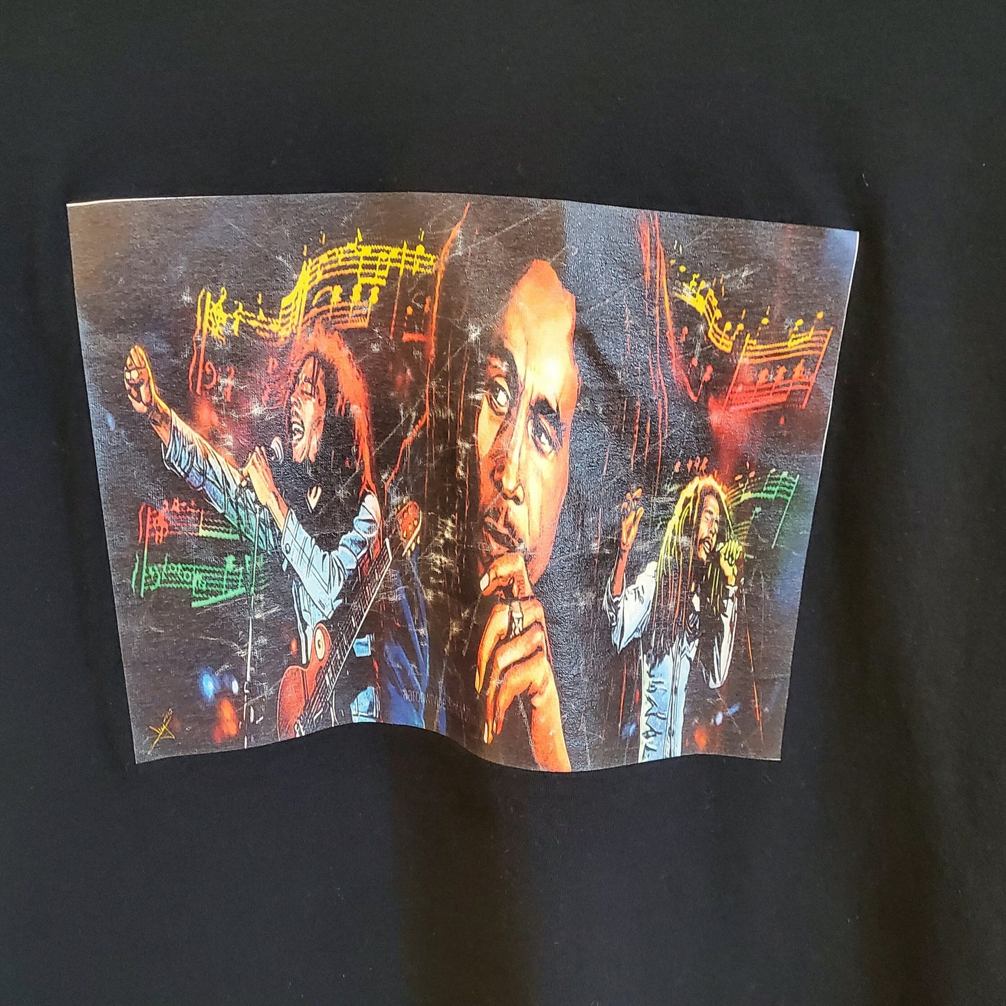 Vintage 90s Bob Marley Graphic T-shirt | Size M