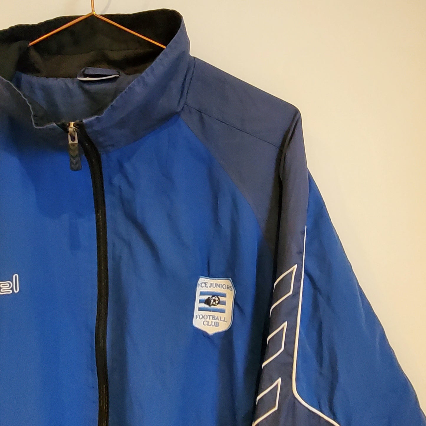 Vintage Y2K Hummel Football Track Top | Size XL