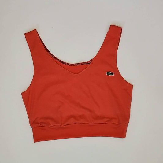 Reworked Vintage Lacoste Bralette | Size 6